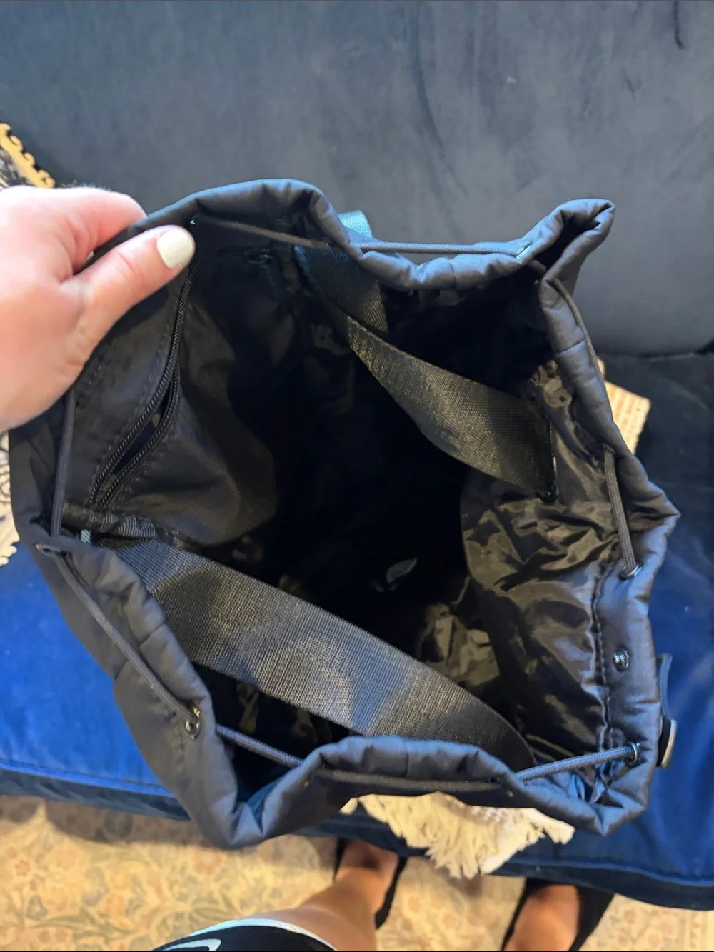 Beyond Yoga Black Duffel Backpack - Men’s Gym & Travel Bag